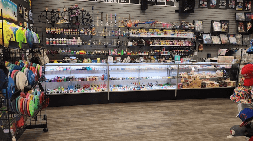 MAU Smoke Shop Interior View 1